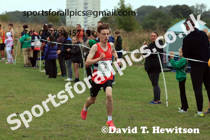 Boys and Girls Under-15s, 2024 Sunderland XC Relays.  Photo: David T. Hewitson/Sports for All Pics